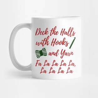 Crochet Deck the Halls Yarn + Hooks Crafts Mug